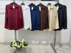 Camicia basic raso