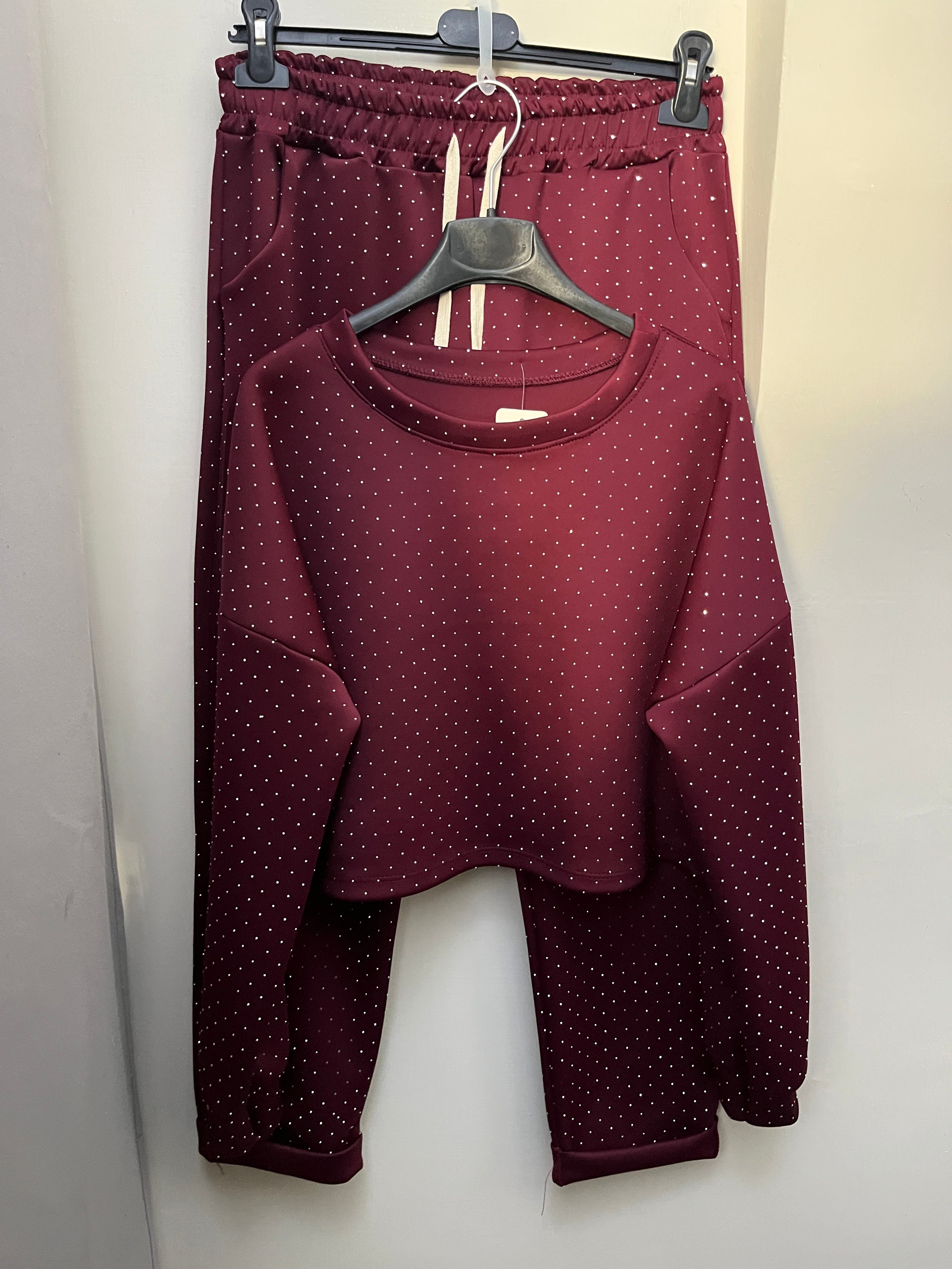 Completo tuta Swarovski