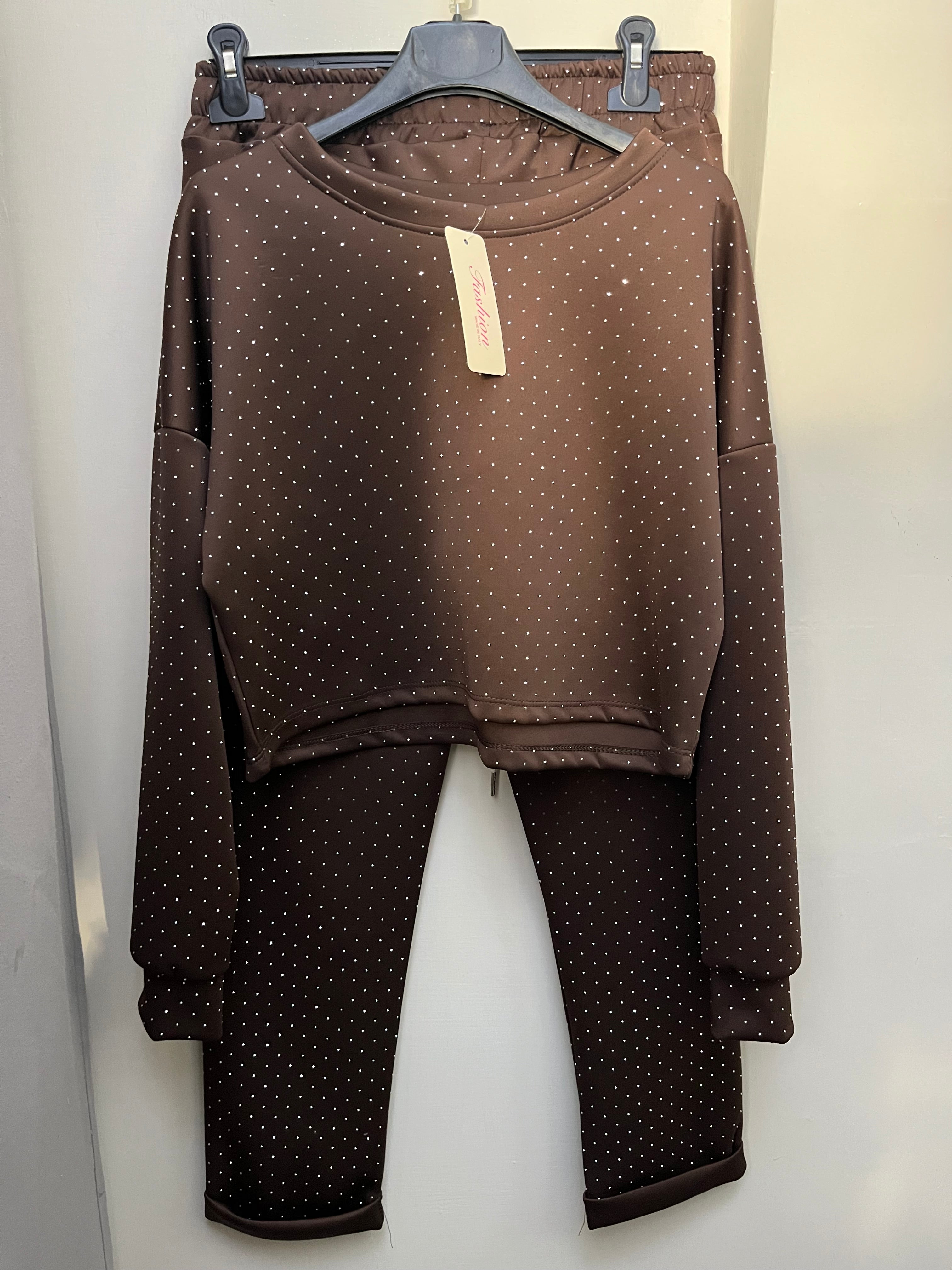 Completo tuta Swarovski