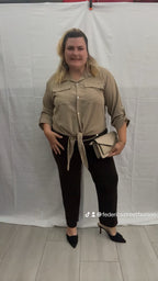 Pantalone catena curvy