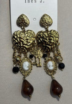 Orecchini cameo