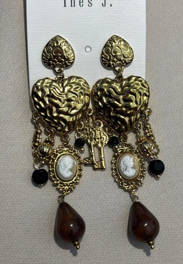 Orecchini cameo