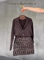 Camicia basic raso