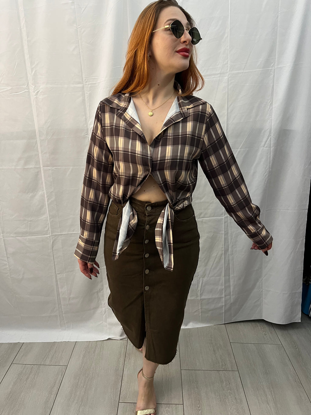 Camicia Scozzese Grace