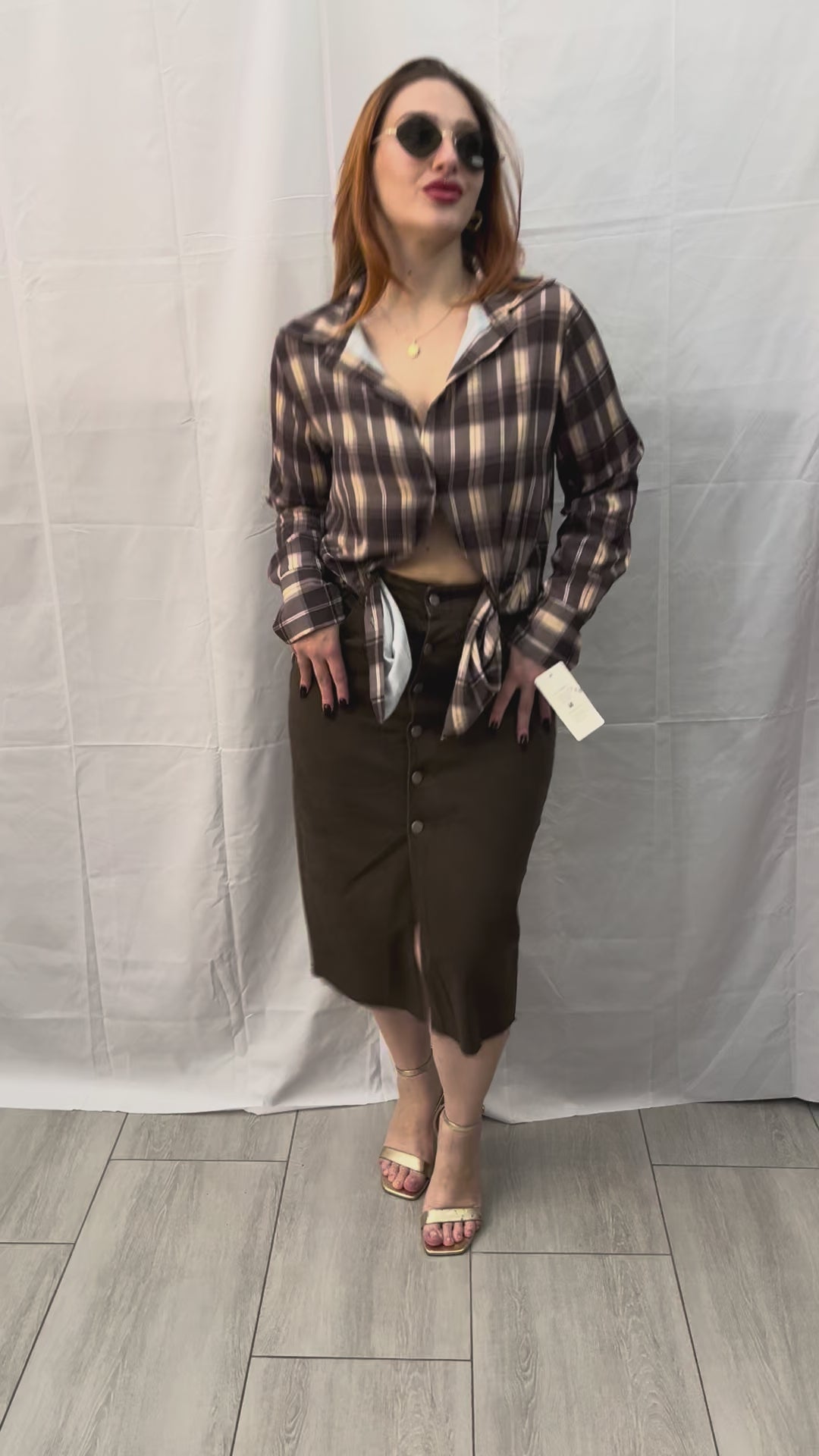 Camicia Scozzese Grace
